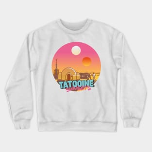 Tatooine sunsets vintage Crewneck Sweatshirt